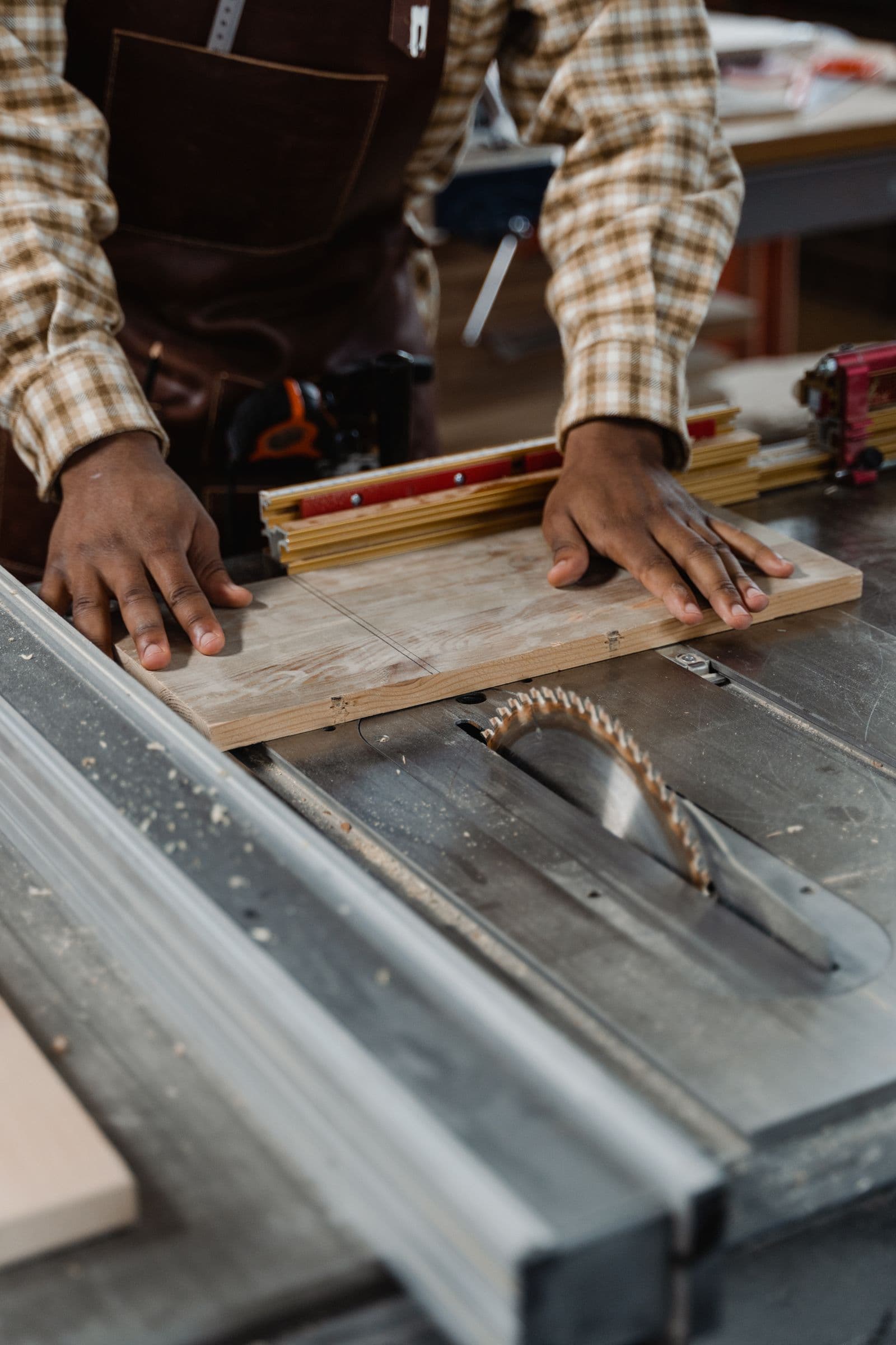 Hands-on carpentry at the bench