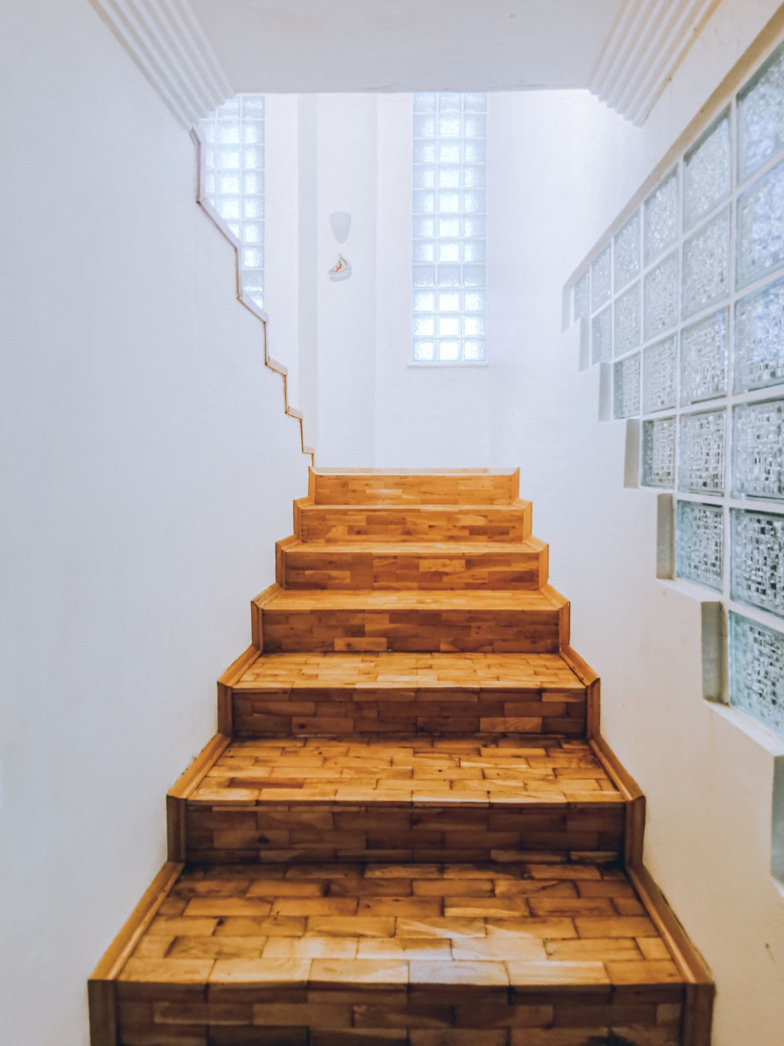 Timber staircase and balustrade
